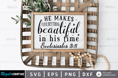He makes everythig SVG SVG Regulrcrative 