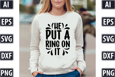 He put a ring on it SVG SVGista 