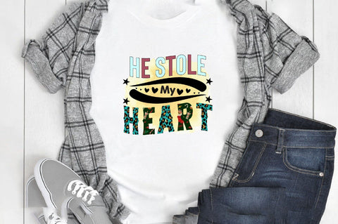 He Stole My Heart Sublimation SVGArt 