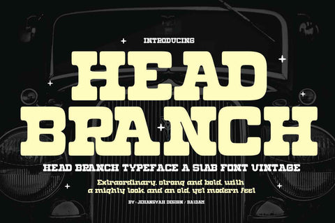 Head Branch Font JH-CreativeFont 