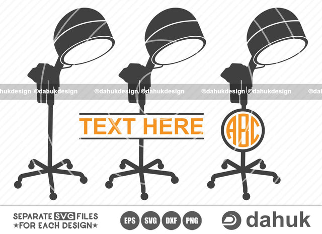 Head steamer svg, Hair steamer svg, Head steamer icon, Head steamer vector, Head steamer illustration, Cut file for silhouette, svg, eps, dxf, png, clipart cricut design space, vinyl cut files SVG dahukdesign 