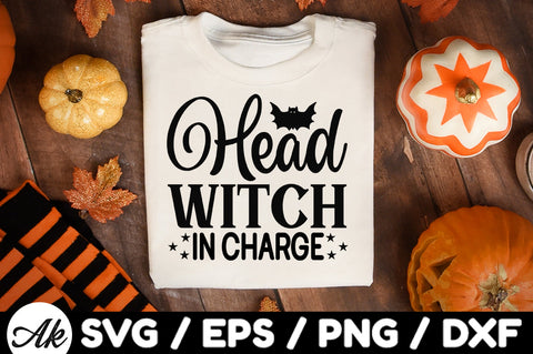Head witch in charge svg SVG akazaddesign 