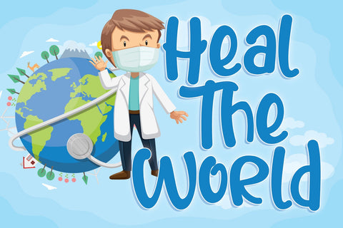 Heal The World Font Letterara 