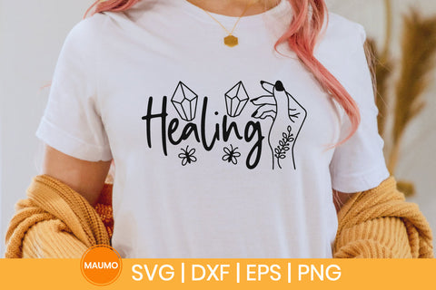 Healing boho cristals svg quote SVG Maumo Designs 