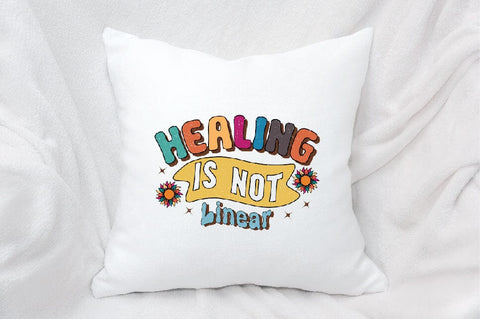 healing is not linear Sublimation SVGArt 