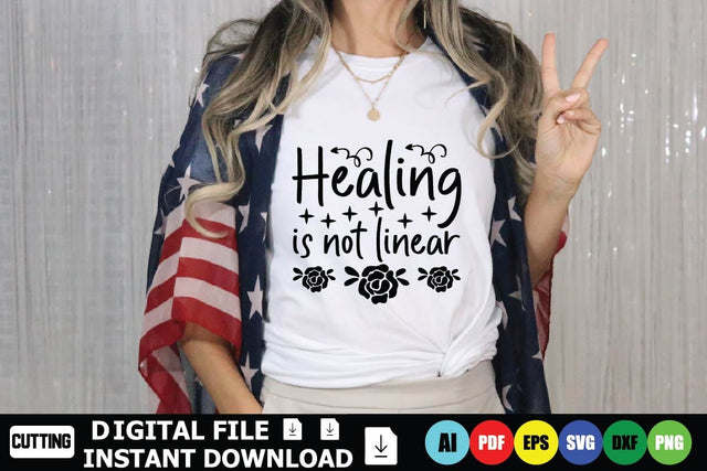 Healing Is Not Linear SVG Shahin alam 