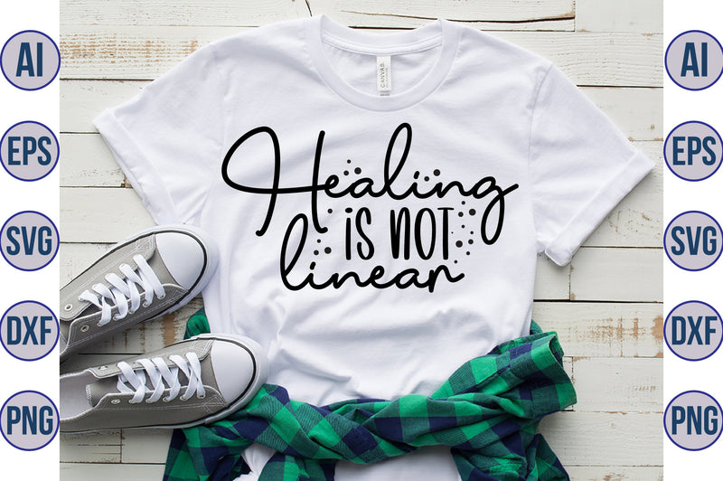 healing is not linear svg SVG nirmal108roy 