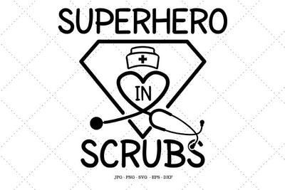 Healthcare Gift, Superhero, Healthcare Worker, Clipart Clip Art, Nurse Quote, Thank You Gift, Nursing Gift SVG SVG Digital Designer 