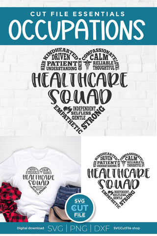 Healthcare squad svg subway art SVG SVG Cut File 