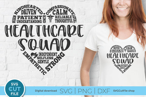 Healthcare squad svg subway art SVG SVG Cut File 