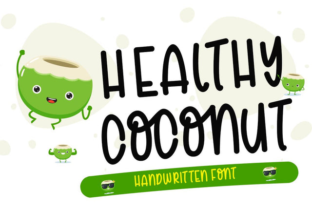 Healthy Coconut Font Supersemar Letter 