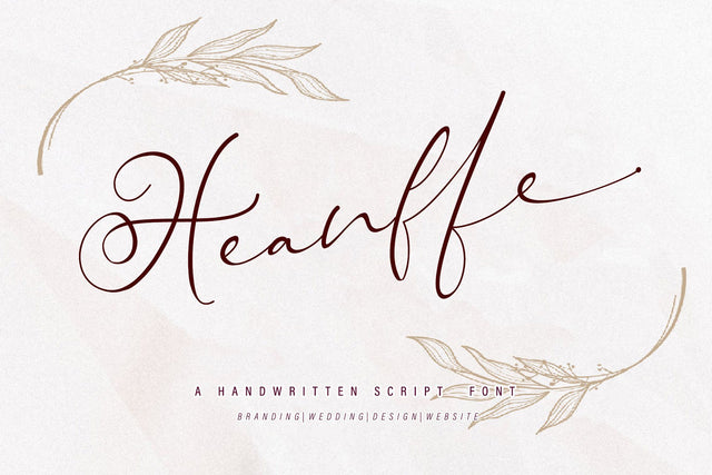 HEANFFE Font Letterara 