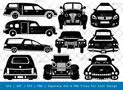 Hearse Silhouette, Hearse SVG, Hearse Vehicles Svg, Hearse Car Svg, Haunted Hearse Car Svg, Hearse Bundle, SB00884 SVG ETC Craft 