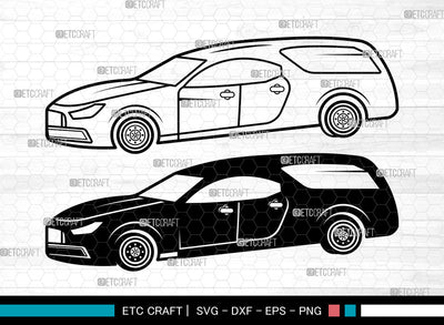 Hearses SVG, Haunted Hearse Car Svg, Hearses Svg, Vehicles Hearses Svg, Car Svg, Hearses Svg SVG ETC Craft 