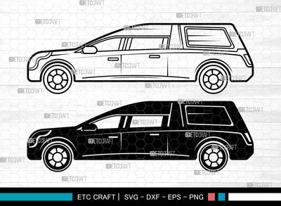 Hearses SVG, Haunted Hearse Car Svg, Hearses Svg, Vehicles Hearses Svg, Car Svg, Hearses Svg SVG ETC Craft 