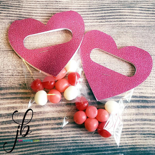 Heart Bag Handle 3D Paper So Fontsy Design Shop 