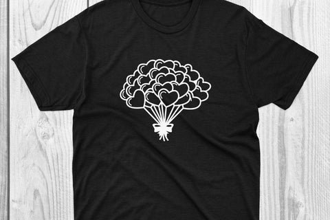 Heart Balloons Cut File, Sublim Print SVG dadan_pm 