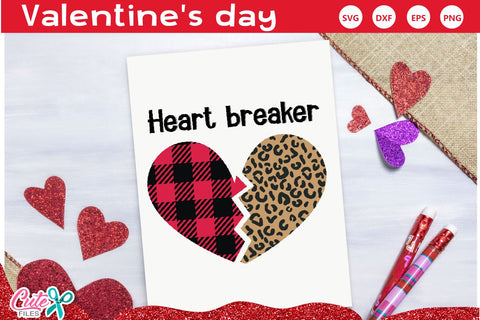 Heart breaker Anti valentines day svg SVG Cute files 