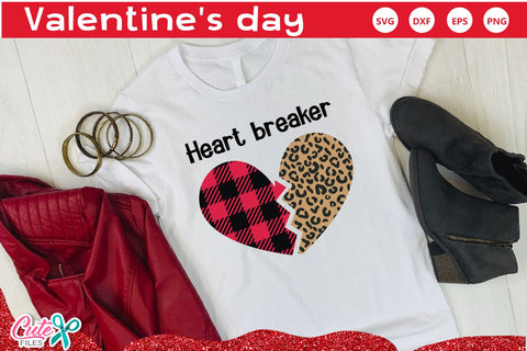 Heart breaker Anti valentines day svg SVG Cute files 