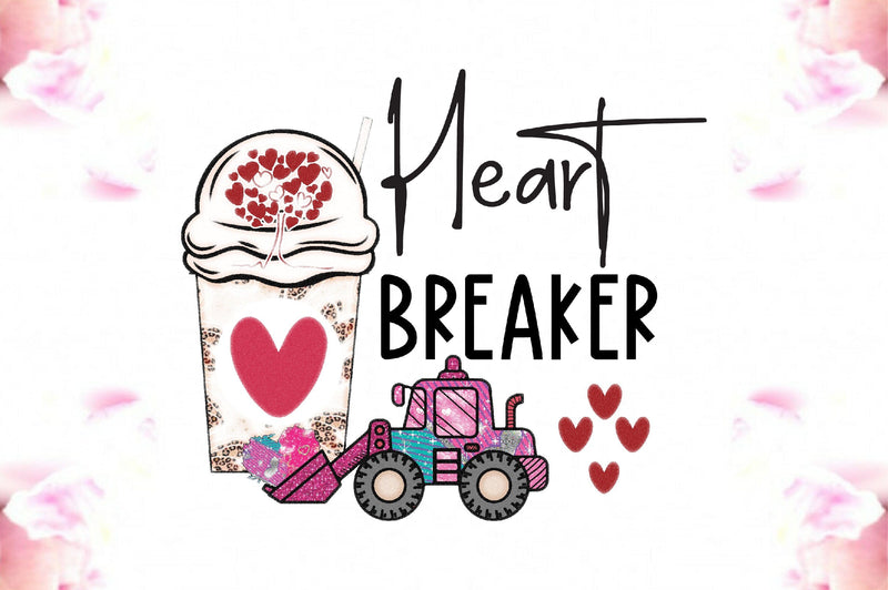 Heart Breaker Coffee Valentines Day Sublimation Jagonath Roy 