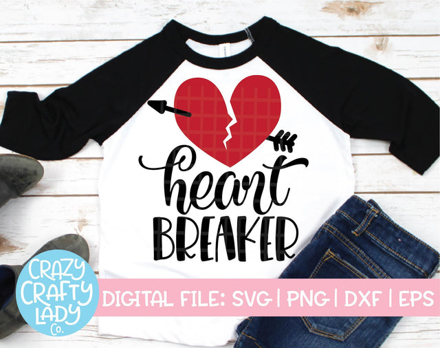 Heart Breaker SVG Crazy Crafty Lady Co. 