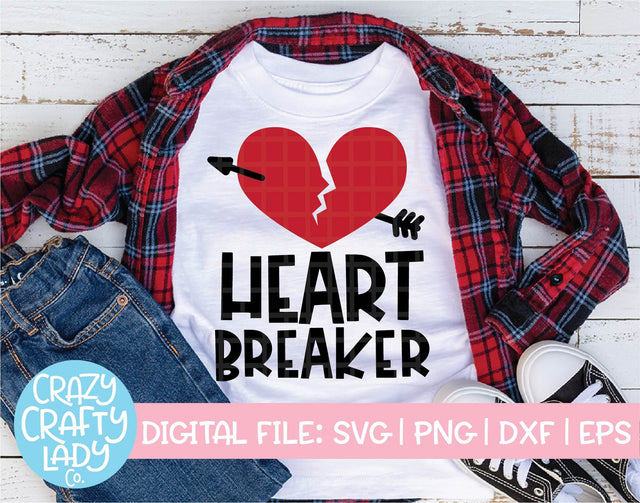 Heart Breaker SVG Crazy Crafty Lady Co. 