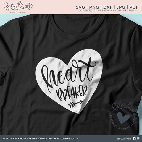 Heart Breaker SVG File SVG So Fontsy Design Shop 