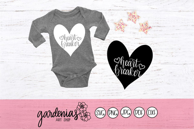 Heart Breaker SVG Gardenias Art Shop 