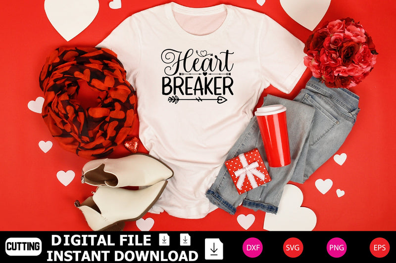 Heart Breaker SVG Shahin alam 
