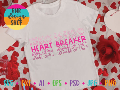 Heart Breaker SVG SVG BNRDesignShop 