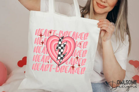 Heart Breaker Valentine PNG Sublimation Sublimation Owlsome.Designs 