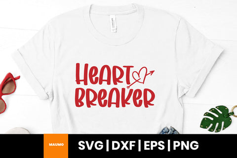 Heart breaker valentine svg quote SVG Maumo Designs 
