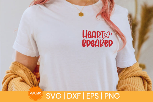Heart breaker valentine svg quote SVG Maumo Designs 