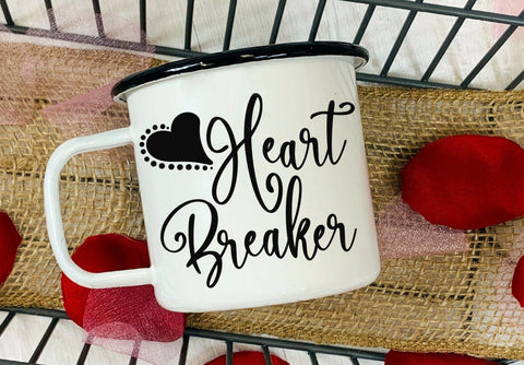 Heart Breaker Valentine's Day SVG Design SVG So Fontsy Design Shop 