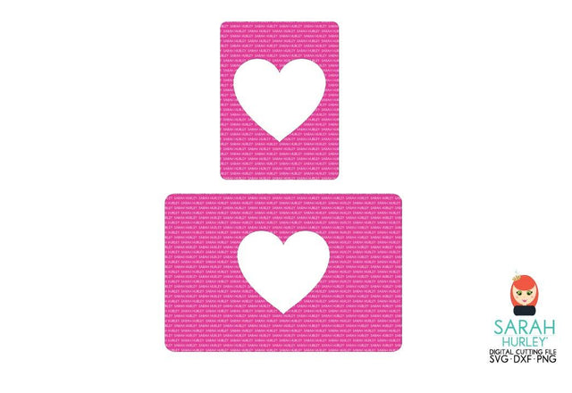 Heart Centre Journaling Cards SVG Sarah Hurley 