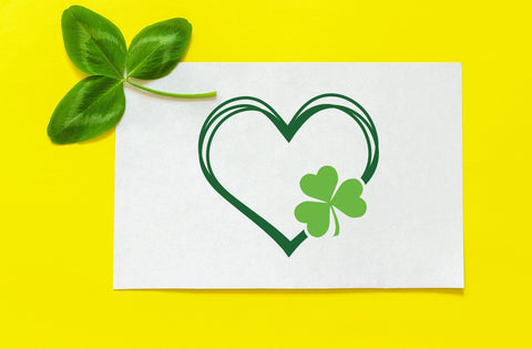 Heart clover SVG, St Patricks Day Svg, Lucky Shirt Svg, Clover Svg, Irish Svg, Shamrock Svg, Gift For Her Svg, St Patrick's Day Png SVG MD mominul islam 