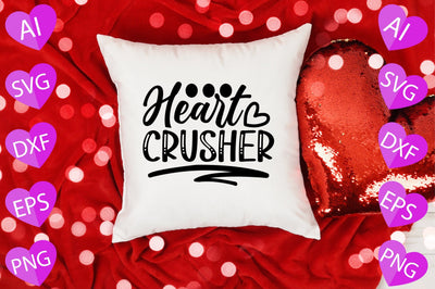 Heart Crusher SVG CraftlabSvg29 