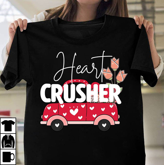 Heart Crusher SVG Cut File SVG BlackCatsMedia 
