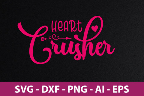 Heart Crusher-svg SVG nirmal108roy 