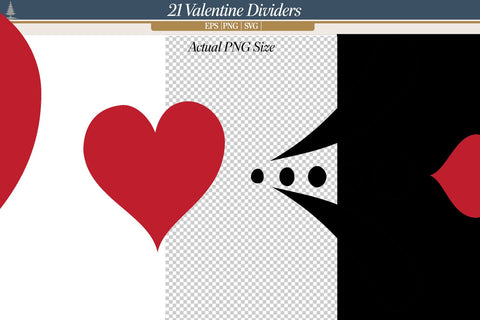 Heart Dividers SVG AfterTenDesign 