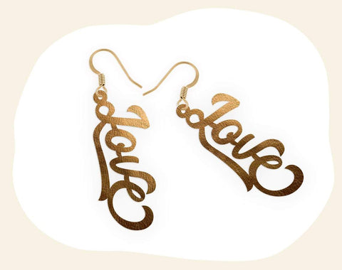 Heart Earring svg, Valentine earring svg, Leather earring svg, love earring svg, love svg, Earring cut file, Teardrop earring svg, heart svg SVG CutLeafSvg 