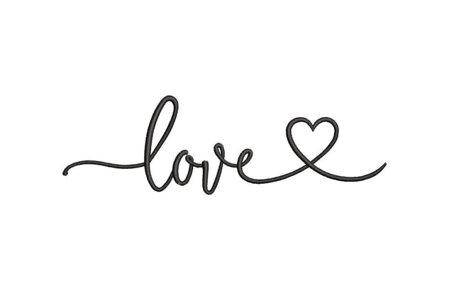 Heart embroidery design, 3 sizes, instant download. SVG ArtEMByNatalia 