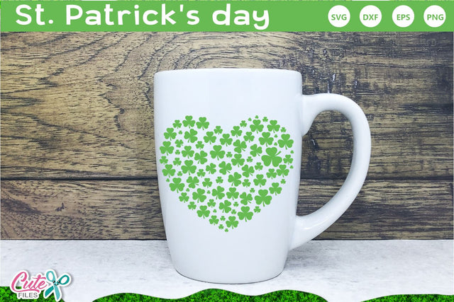 Heart for St Patricks SVG cut files for crafter SVG Cute files 
