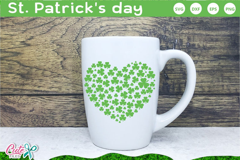 Heart for St Patricks SVG cut files for crafter SVG Cute files 