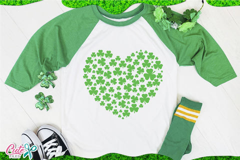 Heart for St Patricks SVG cut files for crafter SVG Cute files 