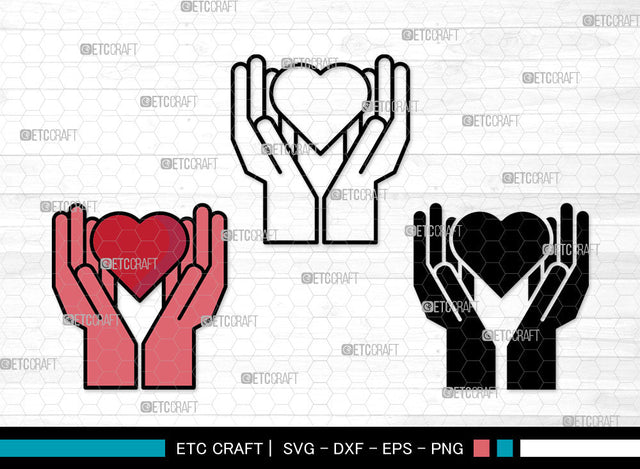 Heart Icons Color, Heart Svg, Valentine Svg, Hearts, Double-Hearts, Heart Bundle, Icon Bundle, Svg Cut File, Dxf, Eps, Png, SVG ETC Craft 