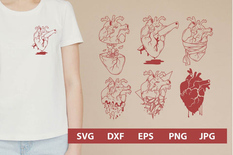 Heart illustration svg, dxf, eps,png, jpg SVG dadan_pm 