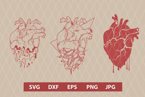 Heart illustration svg, dxf, eps,png, jpg SVG dadan_pm 
