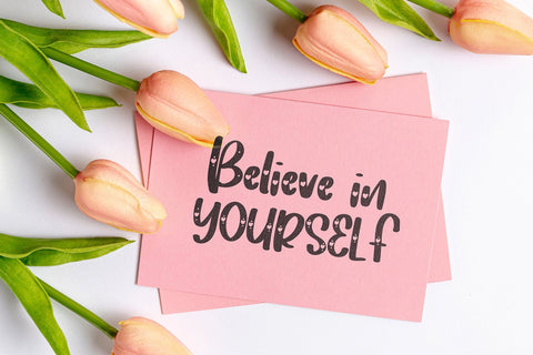 Heart Love - Crafty Lovely Font Dm Letter Studio 