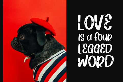 Heart Love - Crafty Lovely Font Dm Letter Studio 